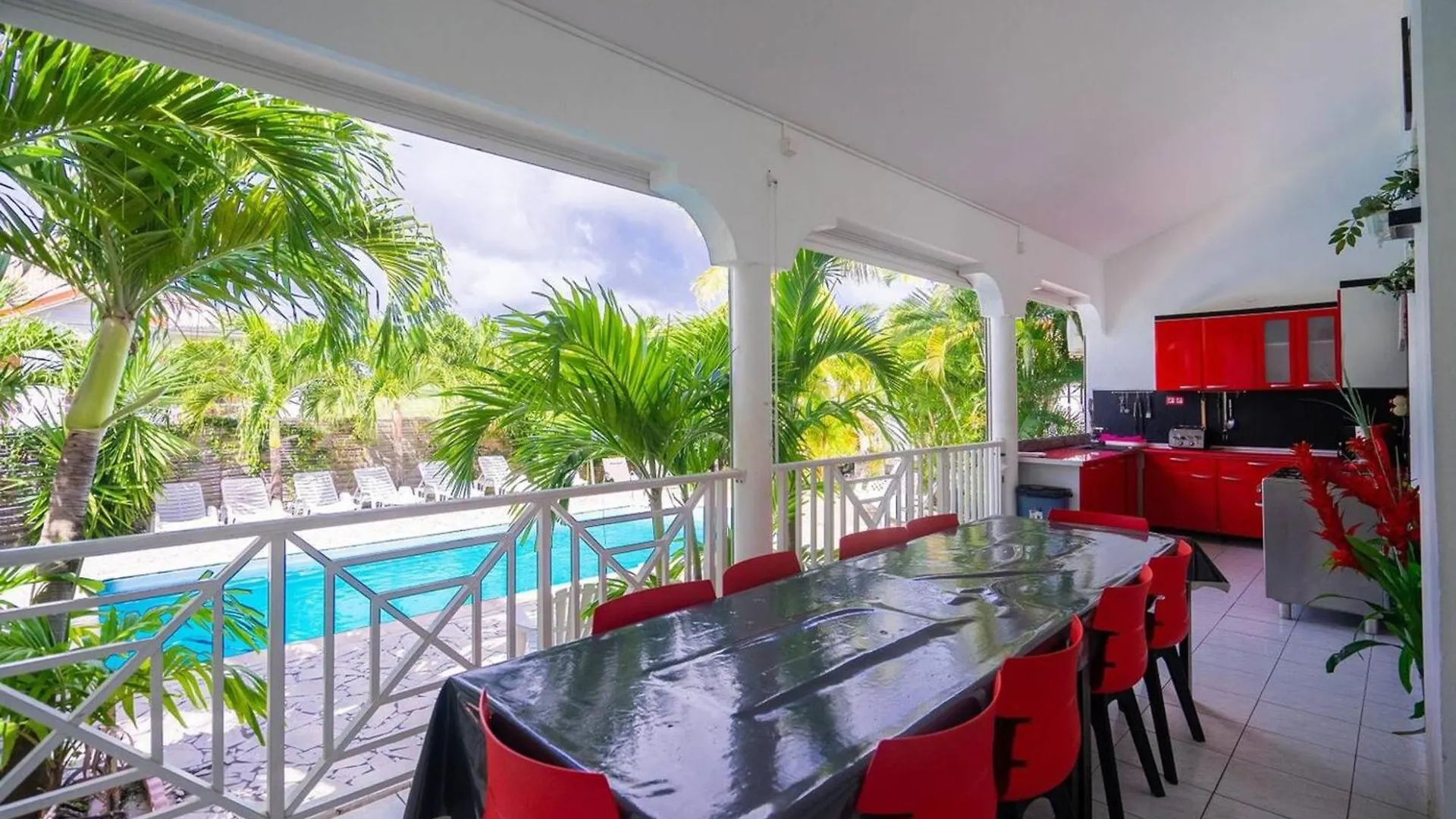 Maison Conviviale A Sainte-Anne Avec Piscine Privee Dom wakacyjny