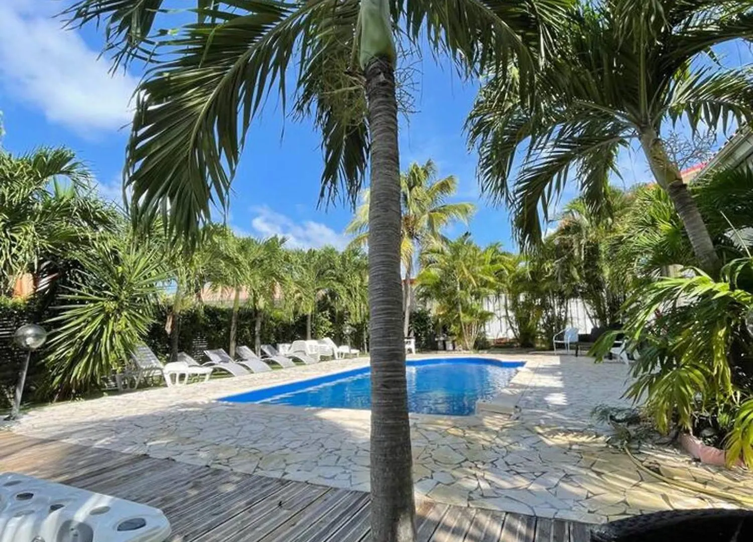 Maison Conviviale A Sainte-Anne Avec Piscine Privee Dom wakacyjny